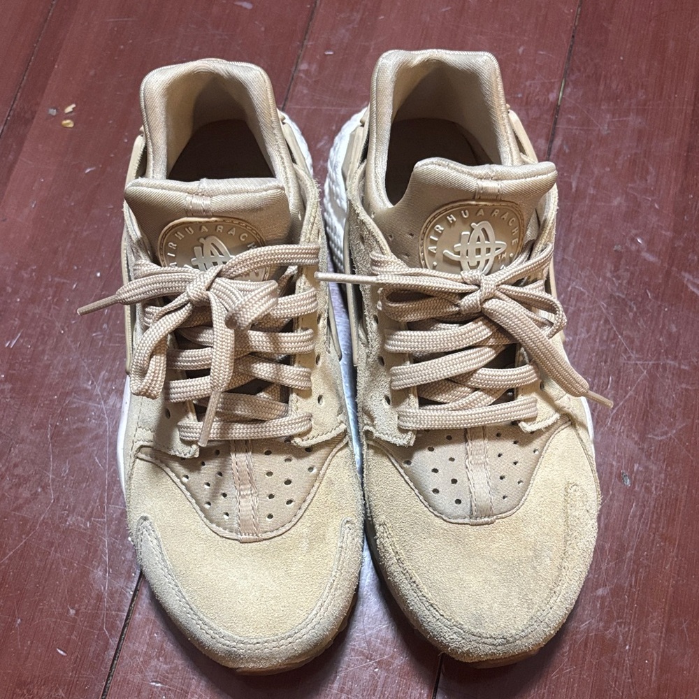 Nike Women's Tan Suede Sneakers